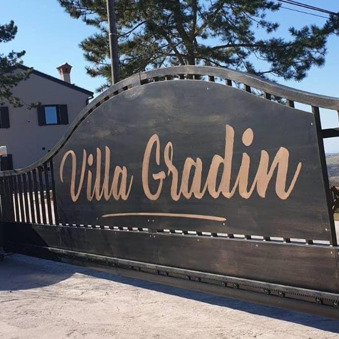 Luxury Villa Gradin Gračišče Dış mekan fotoğraf