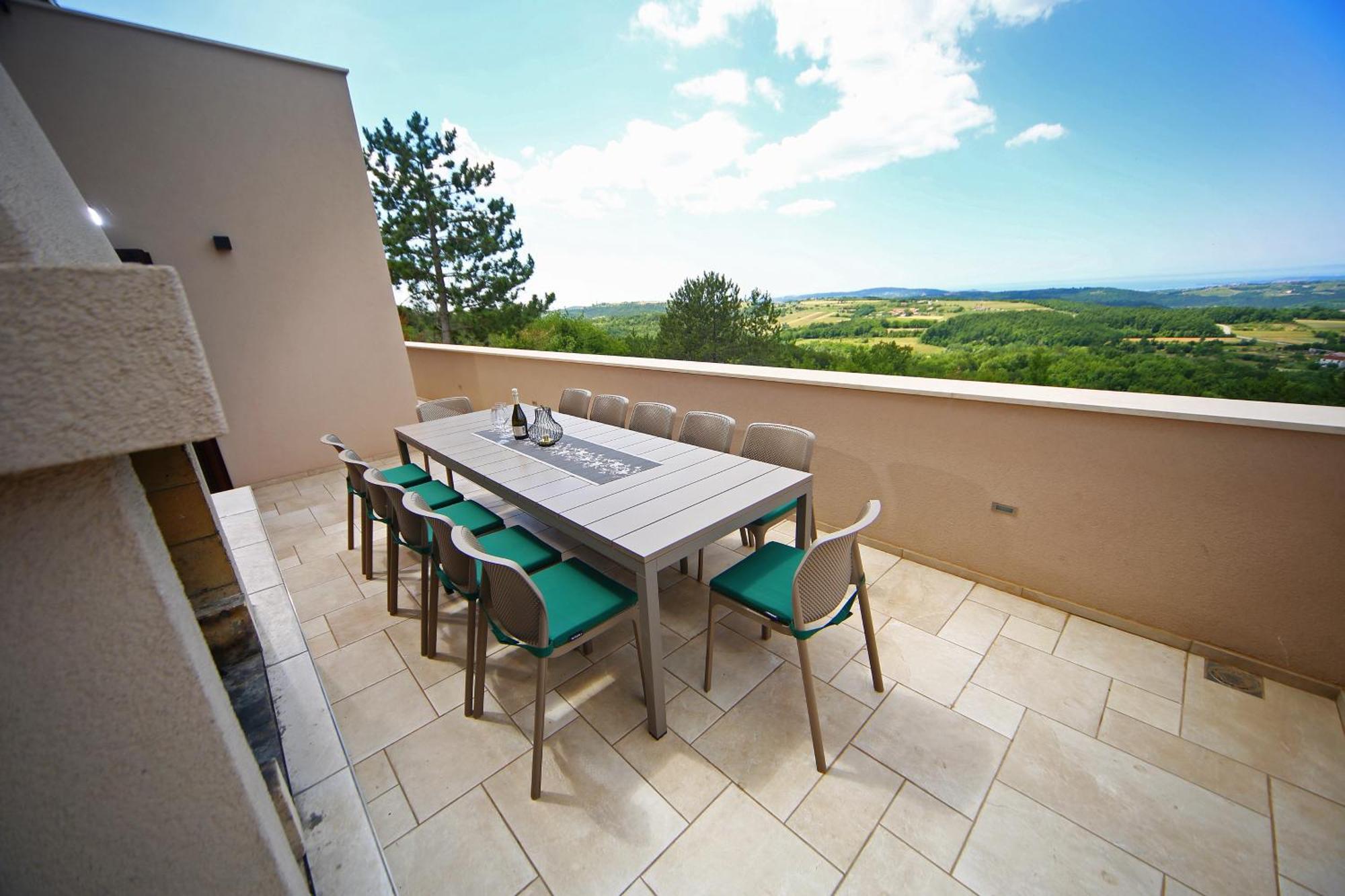Luxury Villa Gradin Gračišče Dış mekan fotoğraf