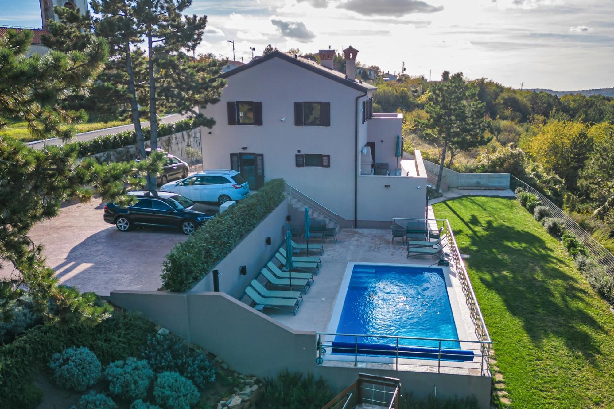 Luxury Villa Gradin Gračišče Dış mekan fotoğraf
